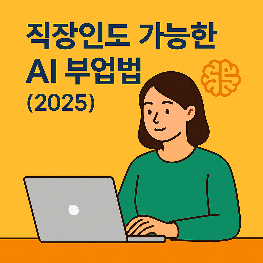 AI로 진짜 수익 낸 사람들의 사이드잡 포트폴리오 공개 (2025)