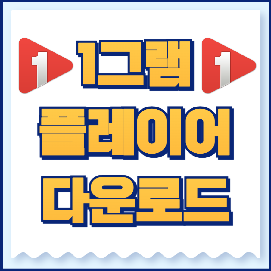 1그램플레이어