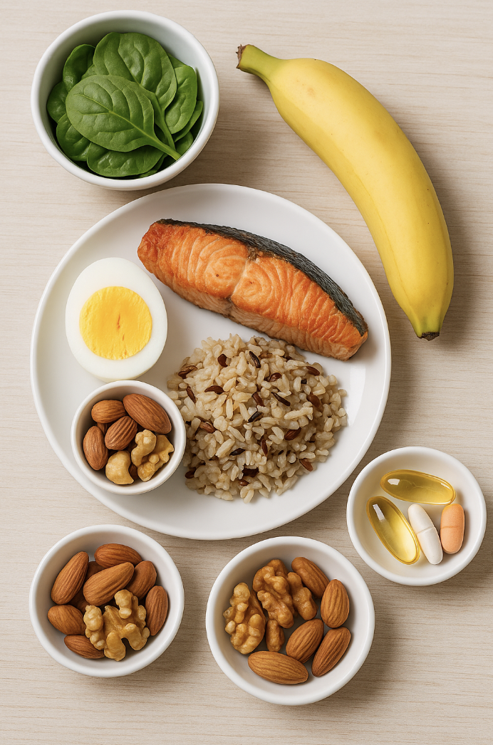 피로해소에 도움되는 핵심 영양소와 관련한 이미지