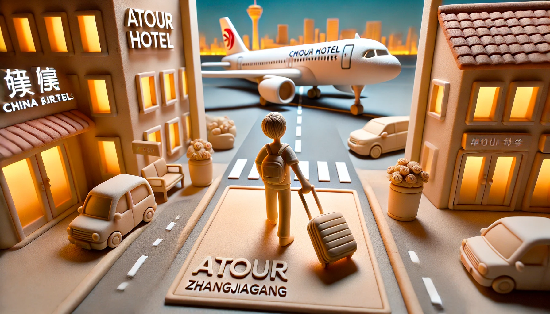 24.9월-장자강&우시 : 1) 출국 & 장자강시 Atour Hotel