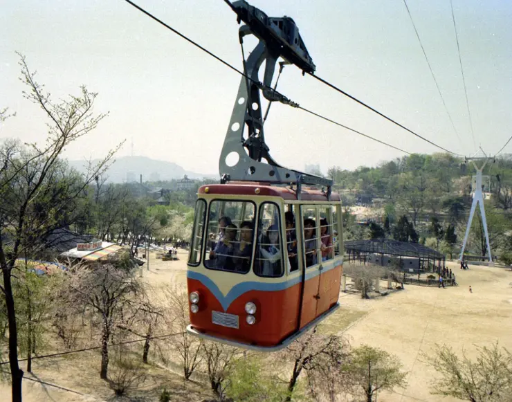 강한자만 살아남던 80년대 케이블카