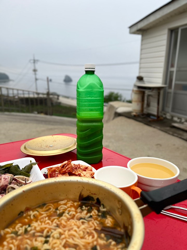 울릉도 호박막걸리