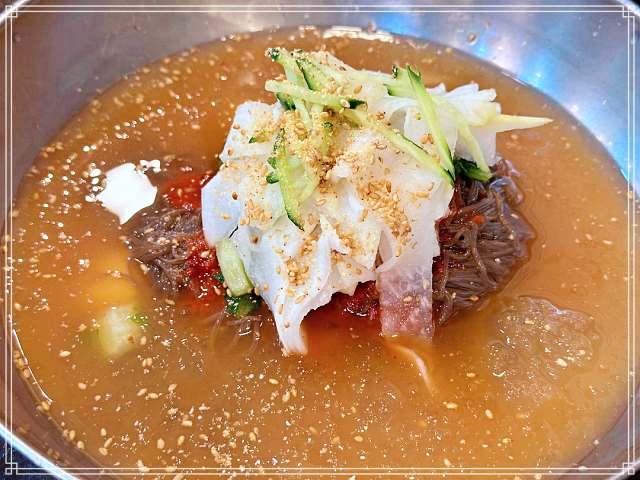 성동구 금호동 금남시장 맛집 1966년 개업 60년 전통 노포 냉면