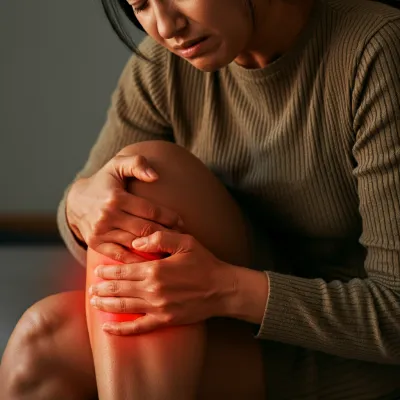 배드민턴을 하고 앞 허벅지에 통증2