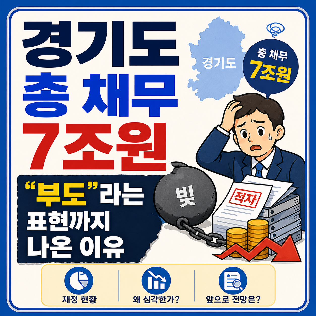 경기도 총 채무 7조원