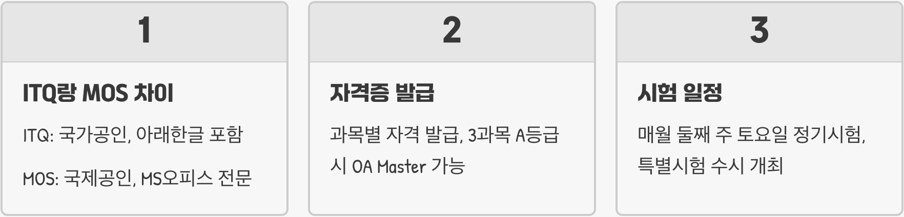 스펙 UP! ITQ자격증으로 똑똑하게 자기계발하기