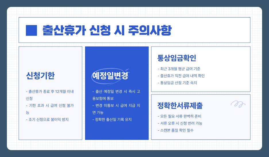 2025년 출산휴가 신청 방법과 주의사항, 육아휴직 급여(육휴 받는 법 총정리