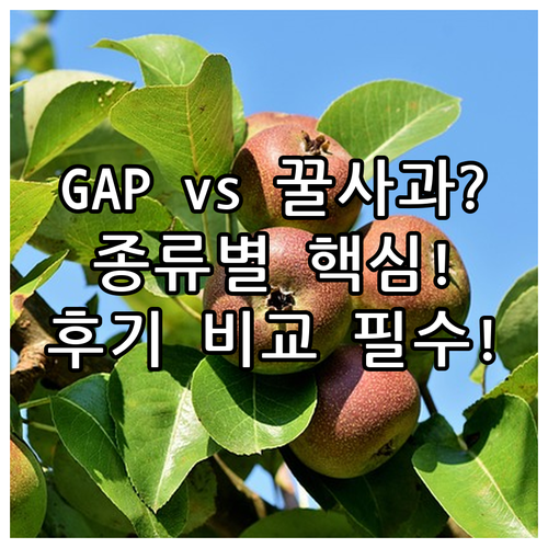 GAP 저탄소 인증 사과부터 고당도 ..