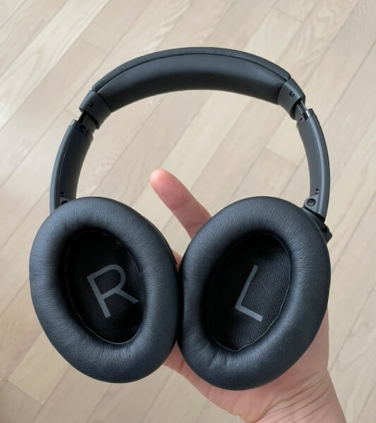 보스 qc45 헤드폰 쿠션 사진