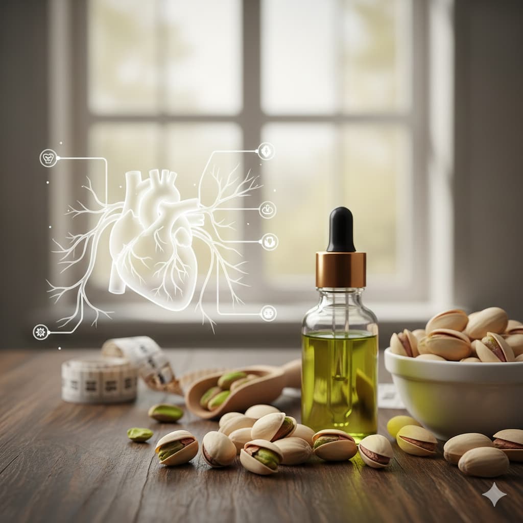 심혈관 건강에 유효한 피스타치오의 불포화 지방산과 항산화 성분 이미지