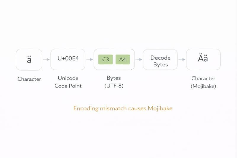 전산학에서 문자 인코딩(UTF-8 등) 기초: 한글&middot;이모지까지 깨지지 않고 저장되는 이유