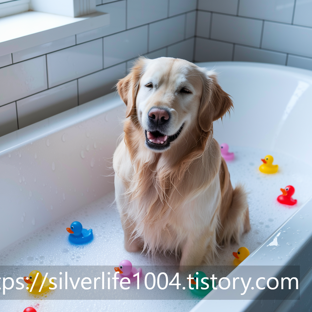 강아지 목욕 방법 & 피부 관리! 털 빠짐 줄이고 건강하게 씻기는 법