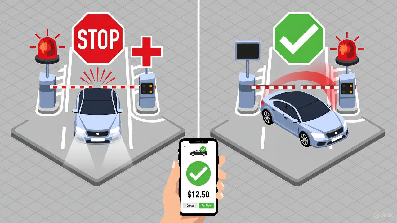 고속도로 통행료 관련 사진