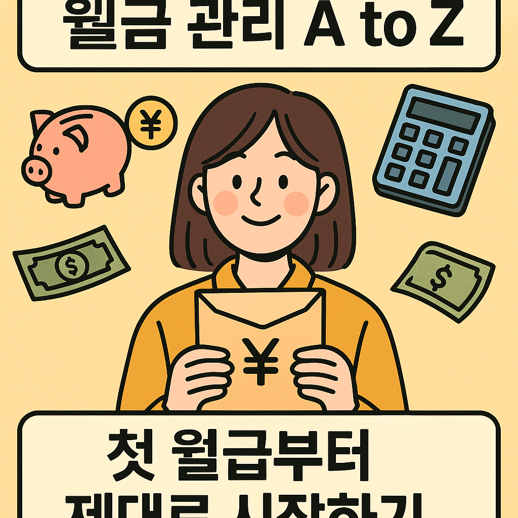 사회초년생을 위한 월급 관리 A to Z 💼 첫 월급부터 제대로 시작하기 관련사진