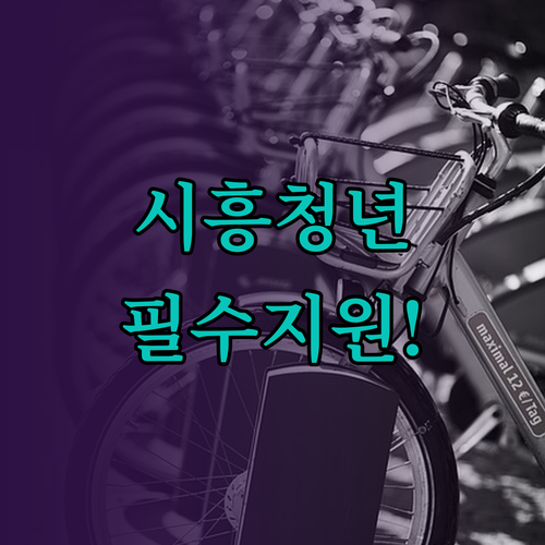 시흥시 청년월세지원 2026년 자격 ..