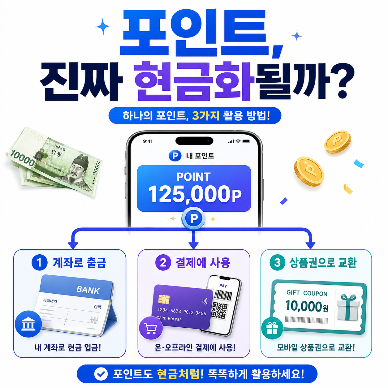 2026 앱테크 현금화 포인트 상품권 계좌출금 차이와 확인사항