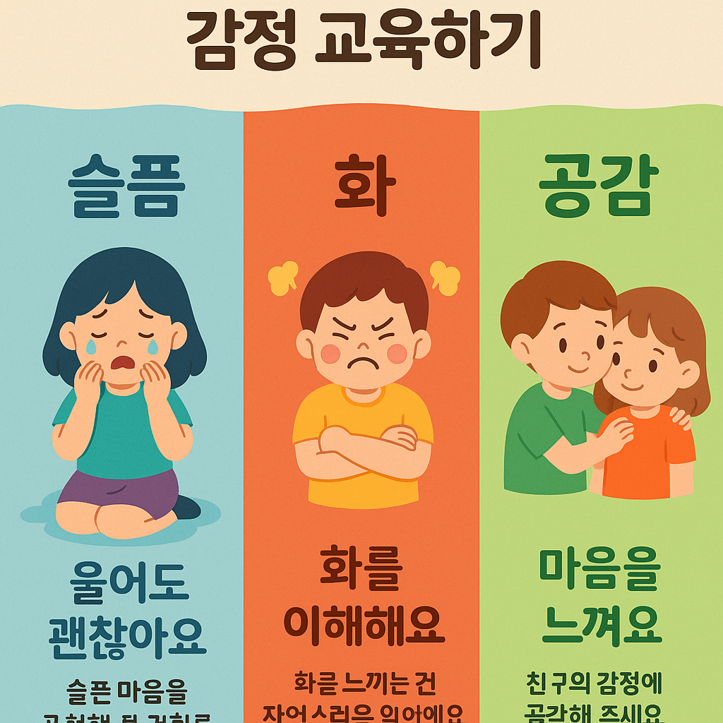 유아 영화로 감정 교육하기 관련 사진
