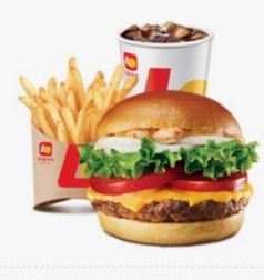 2024년 롯데리아 메뉴가격