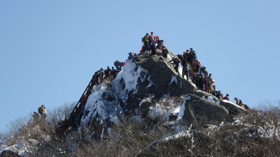 100대 명산 등산하기 스물한번째 광양 백운산 남도에서 가장 깨끗한 숲을 품은 힐링 명산