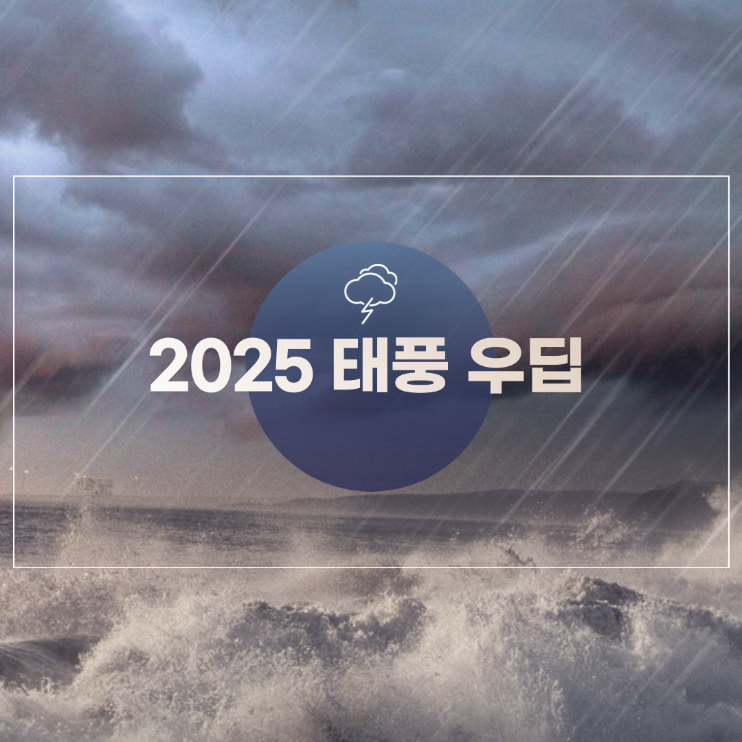 2025 태풍 우딥