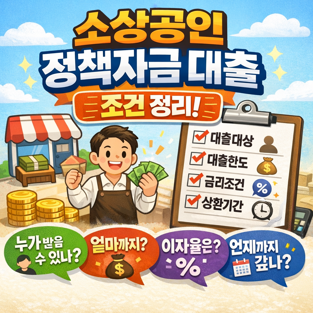 소상공인 정책자금 대출