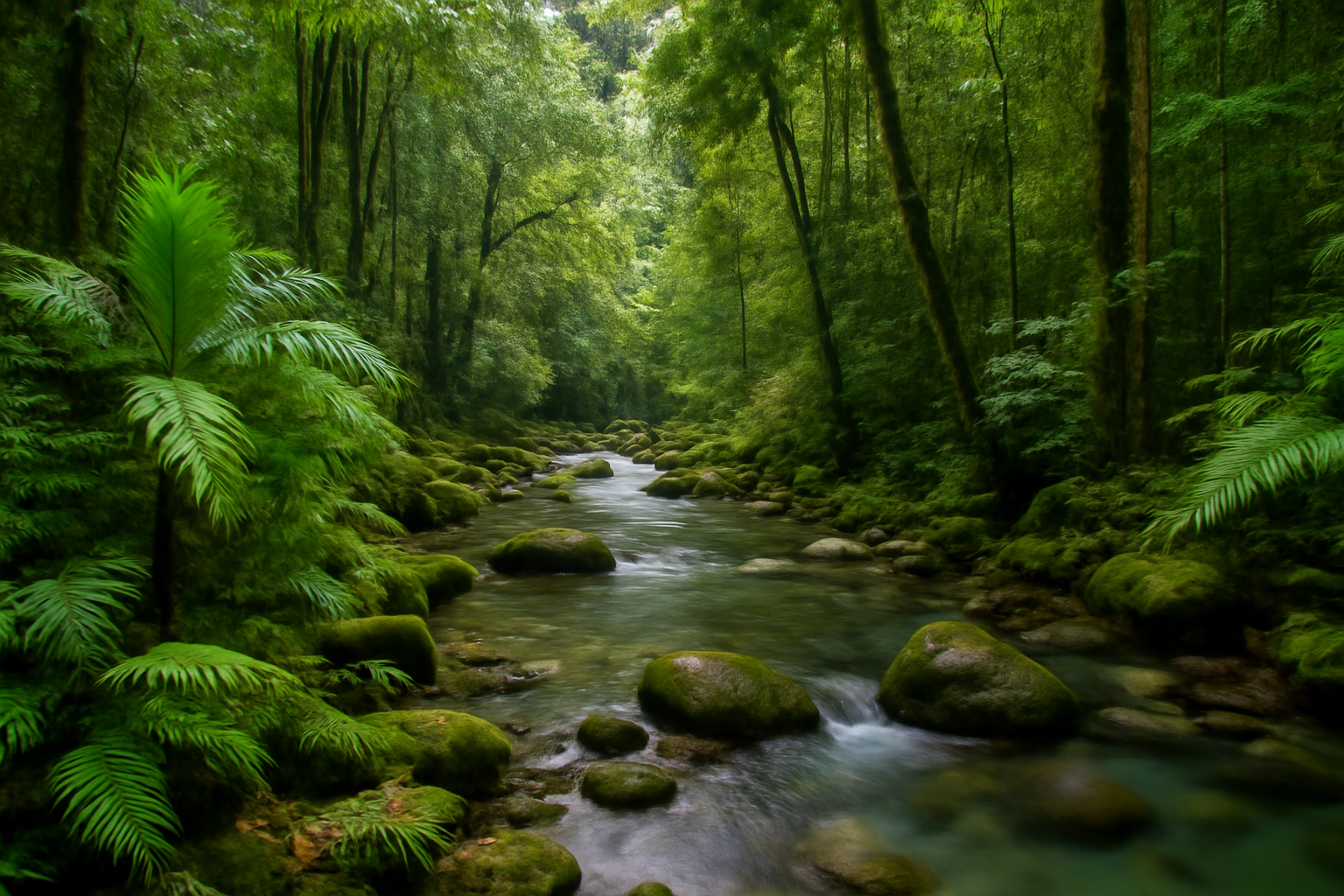 데인트리 열대우림 관련 사진