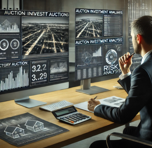 경매 시장 확대 전망 분석하는 모습
