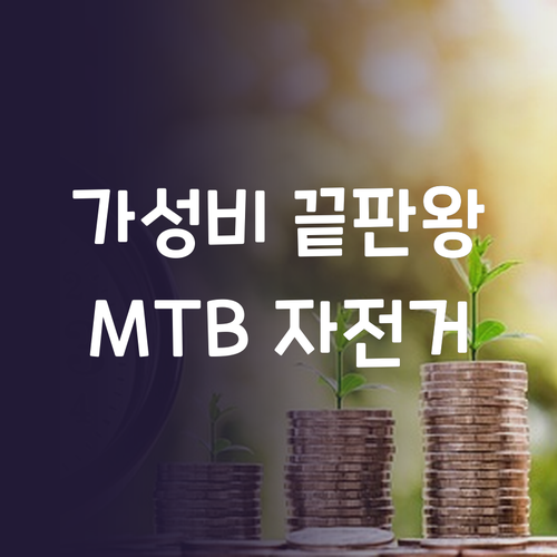 가성비 끝판왕 MTB 자전거 추천 초..
