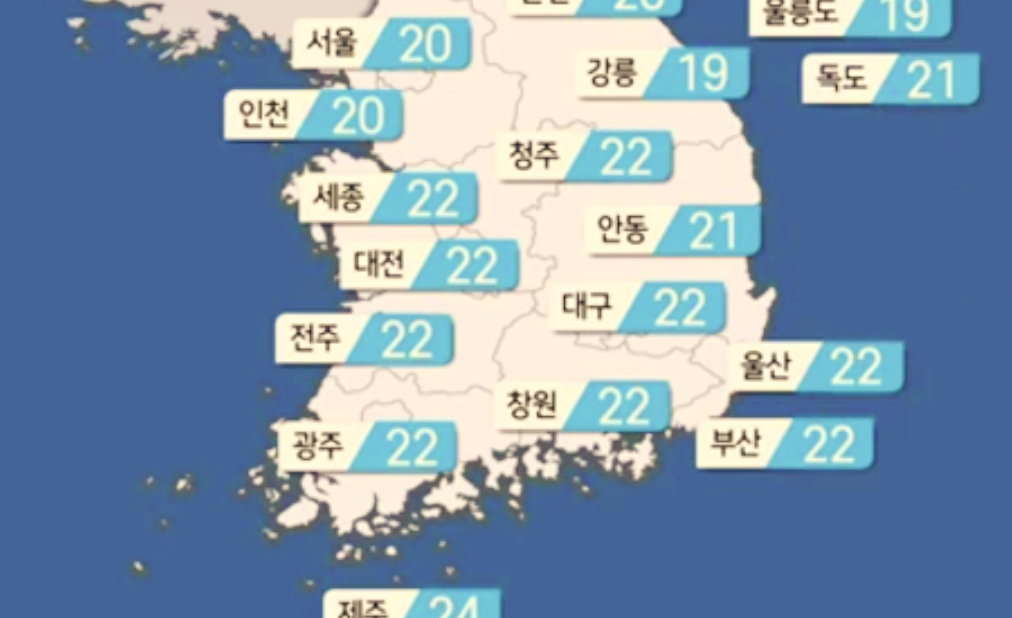 띠별 운세 오늘 날씨 뉴스