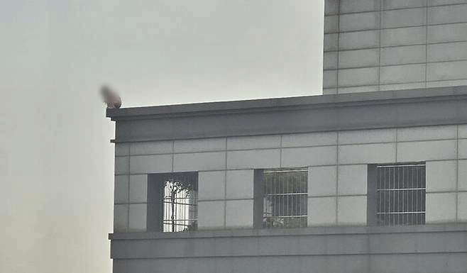 SNS로 퍼진 현장 상황