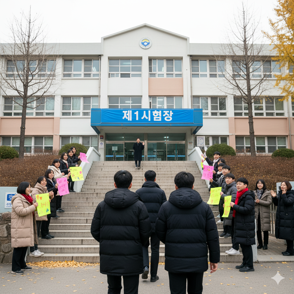 11월 13일 수능, 출근시간 10시&middot;교통통제 핵심 정리(출처:교육부)
