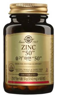 솔가 아연 50, 100정, 55g, 0ml, 1개