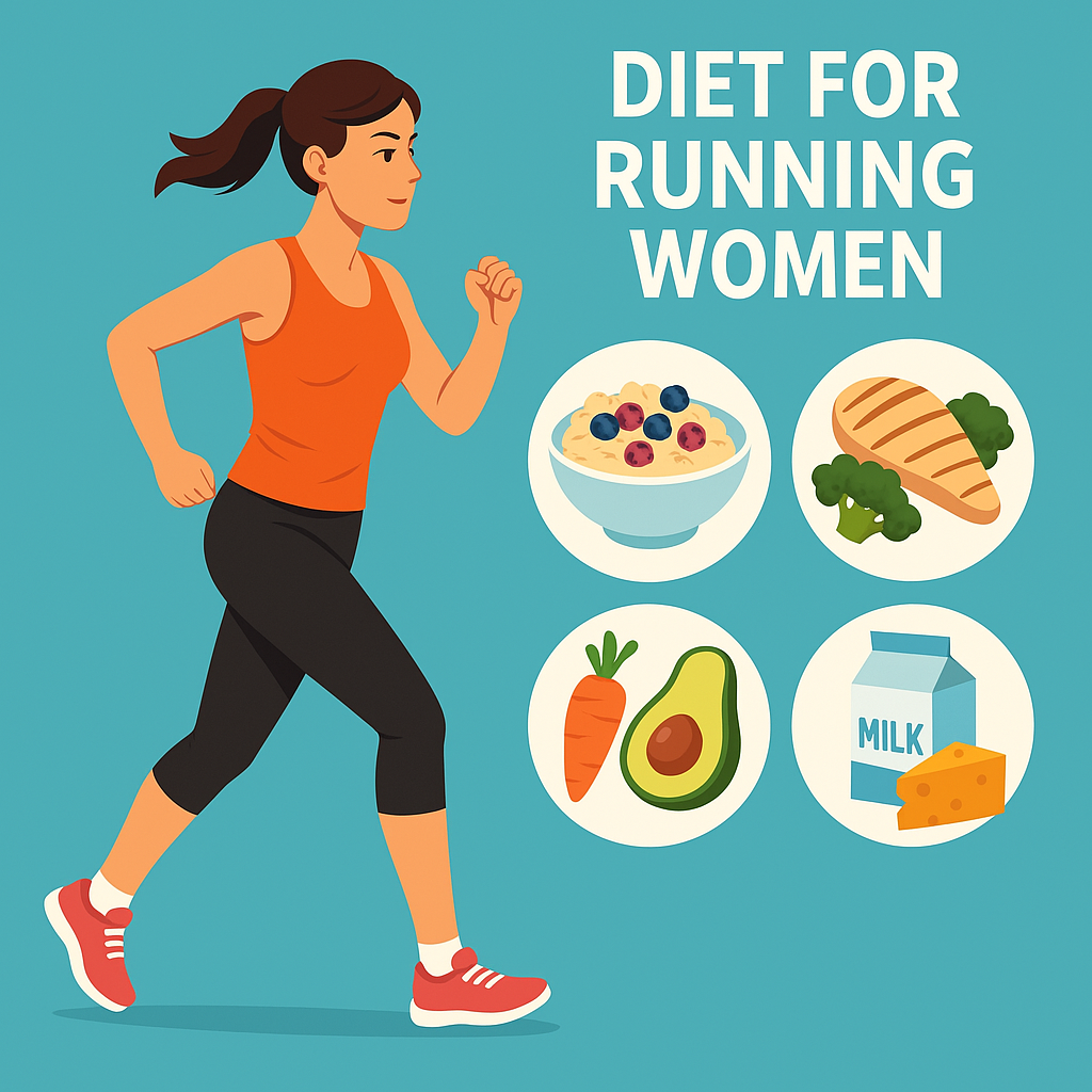 러닝하는 여성을 위한 하루 식단 관련 사진