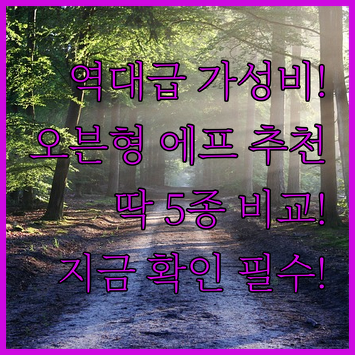 가성비 좋은 오븐형 에어프라이어 추천..
