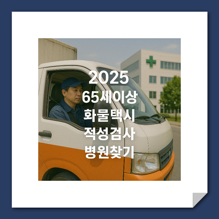 고령운전자 적성검사