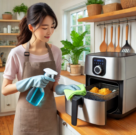 에어프라이어 내부 청소법