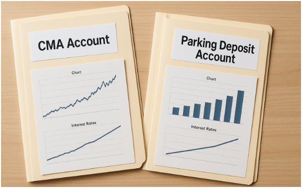 CMA통장과 파킹통장 계좌 비교 이미지