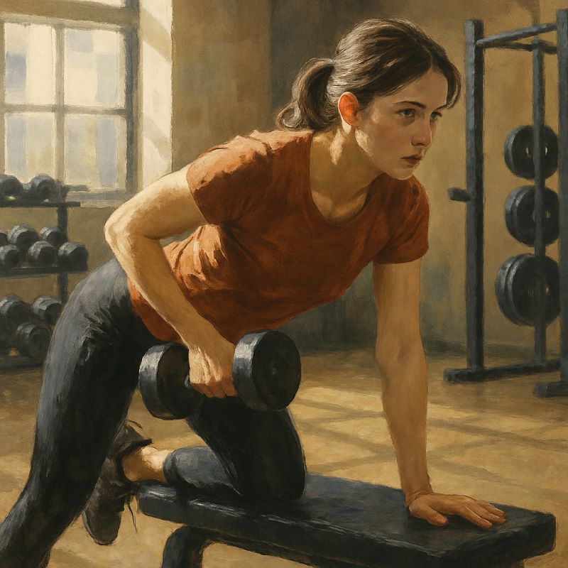 운동하는 꿈 해몽 - 건강운이 오르고 있다는 신호일까?