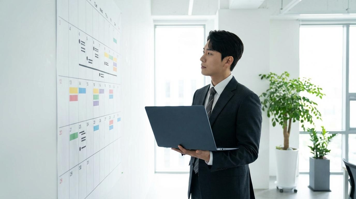 청약 일정과 자격 요건을 확인하는 30대 무주택자