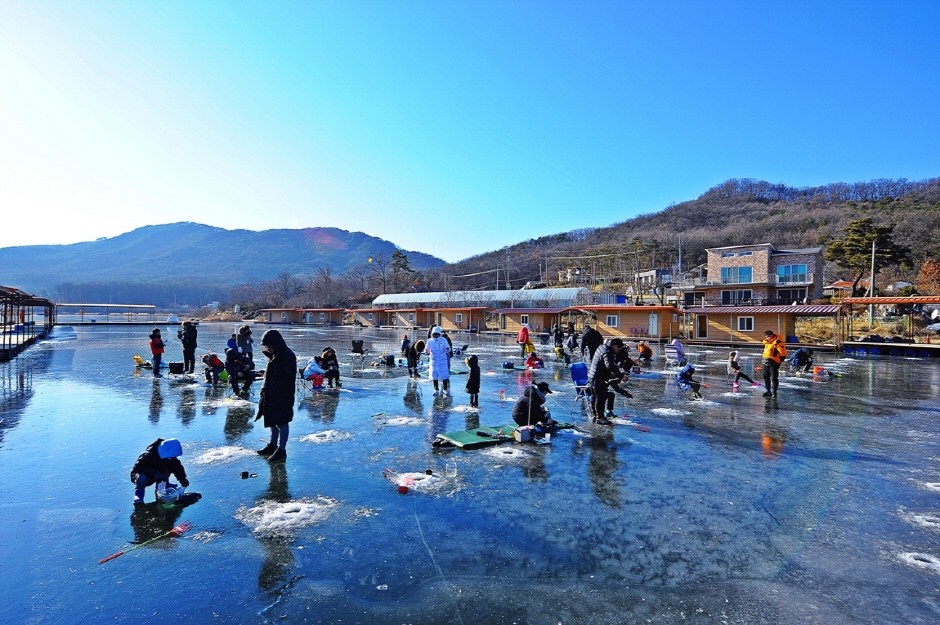강화 빙어축제, 낚시와 겨울 체험