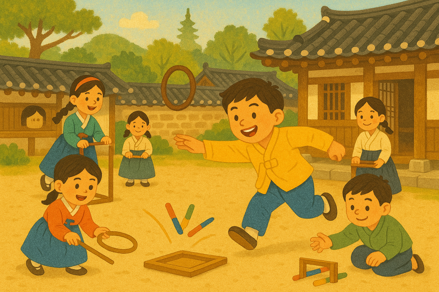 서울 남산골 한옥마을 민속체험학습 전통놀이 교육장소