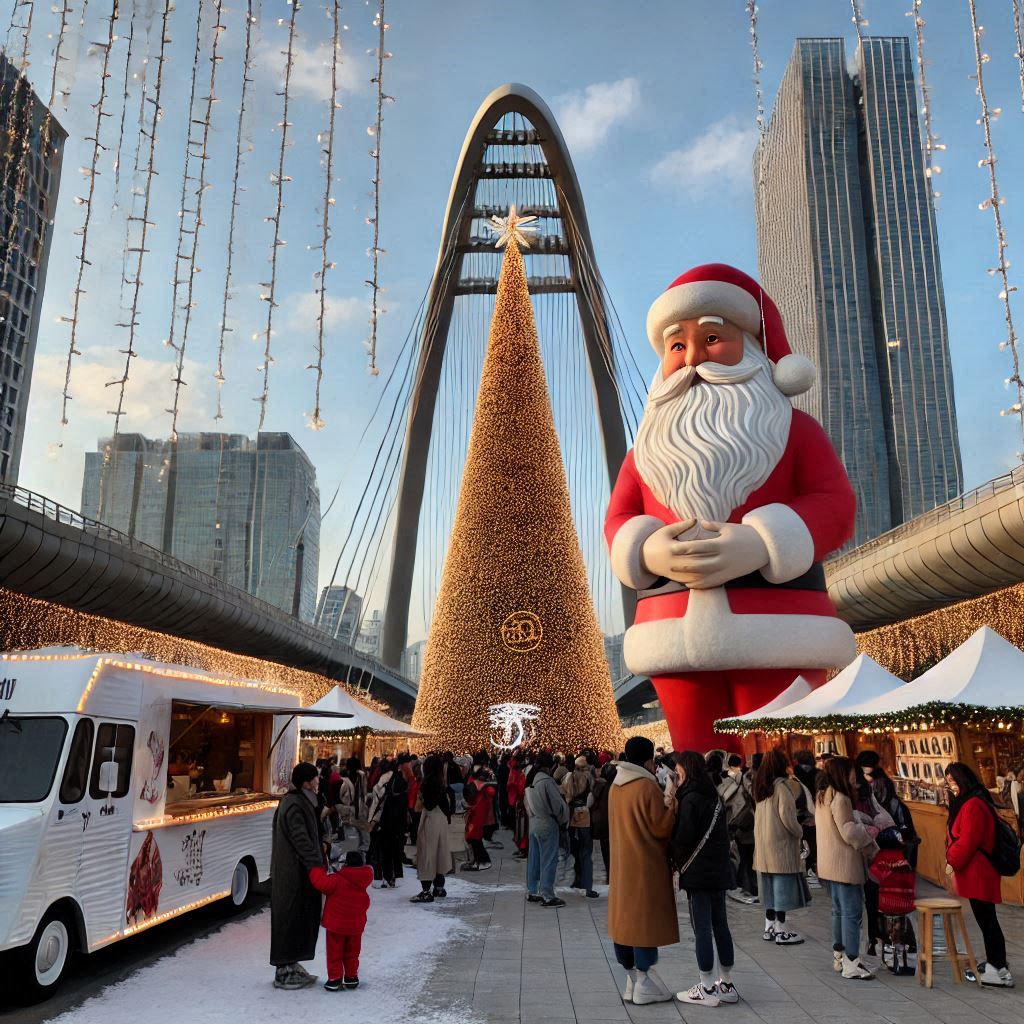 한강 크리스마스 마켓 포토존과 인증샷 명소