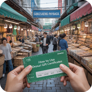 상생페이백 온누리상품권 사용방법 이미지