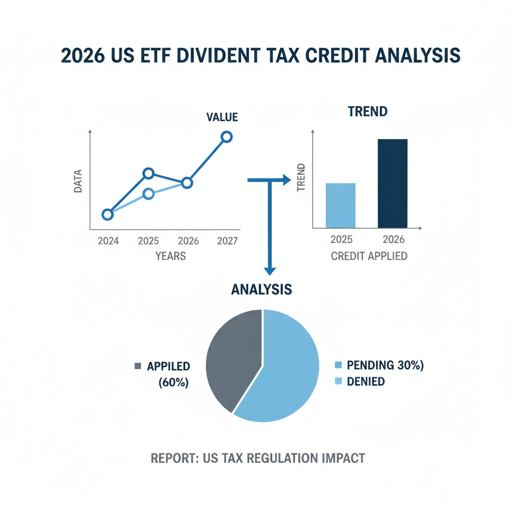 2026년 미국 ETF 배당금 세액공제 적용 현황 분석 차트