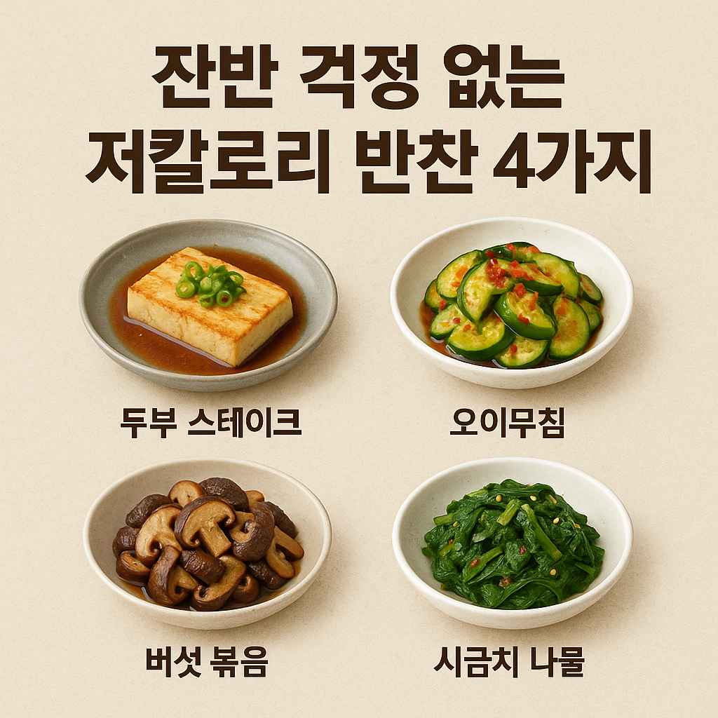 잔반 걱정 없는 저칼로리 반찬 4가지-2