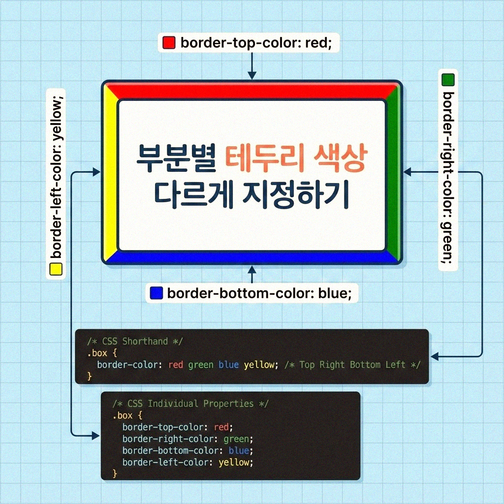 한글 문서 표 테두리 색상 멋지게 바꾸는 방법