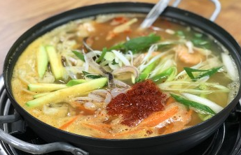 새집손해물칼국수 대표 메뉴