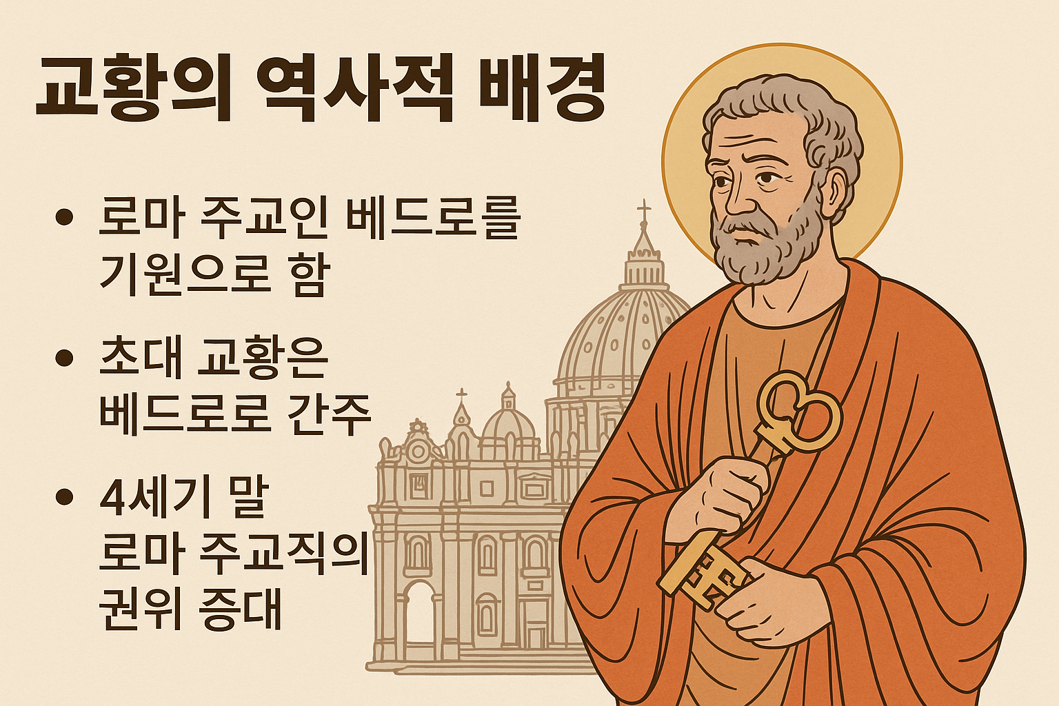 교황의 역사적 배경