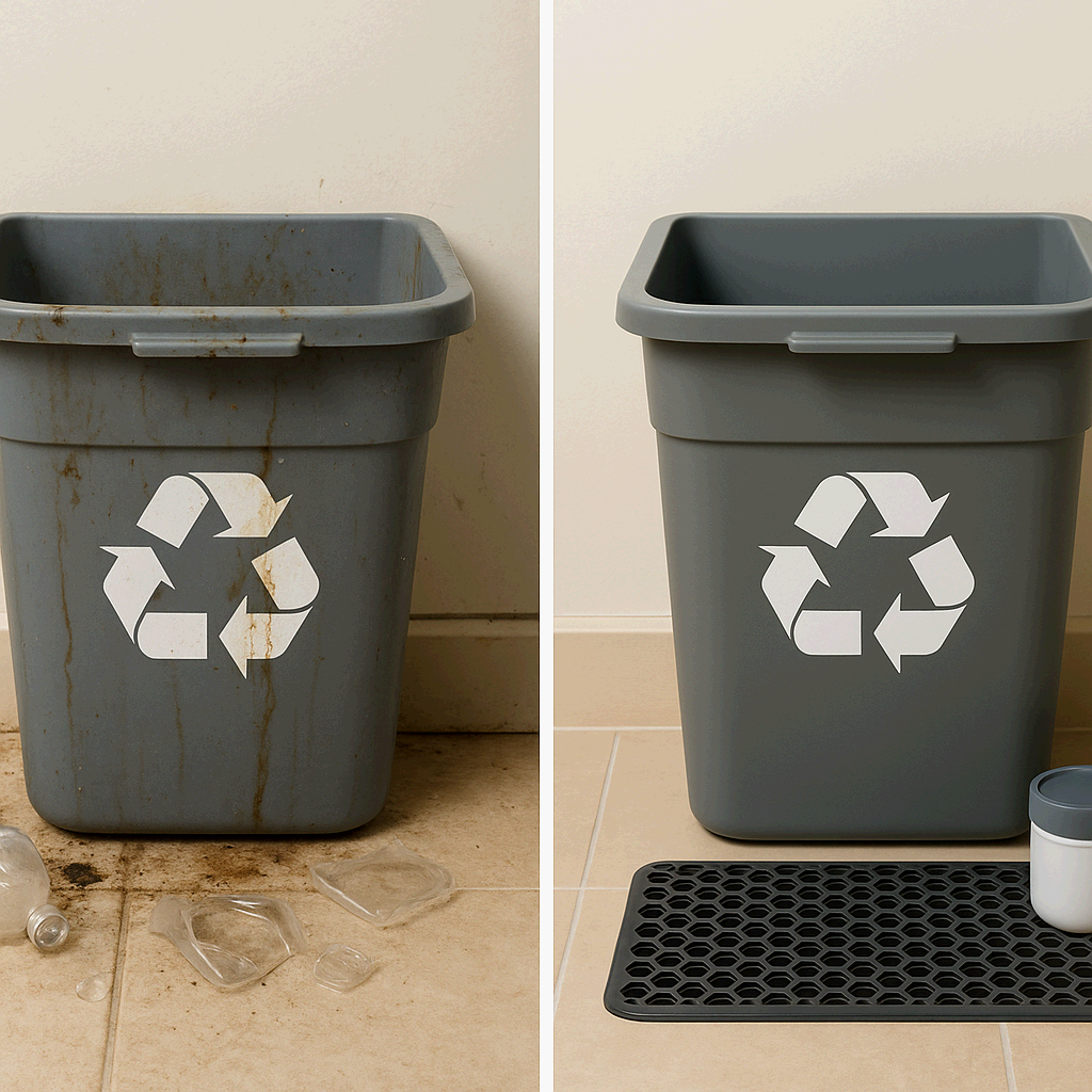 재활용 분리수거함 주변 청결 관리 및 탈취법