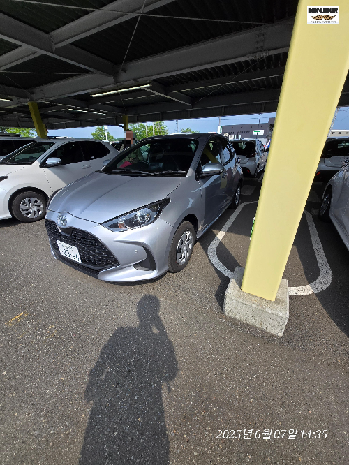 도요타 렌트카에서 빌린 콤펙트카 이미지
